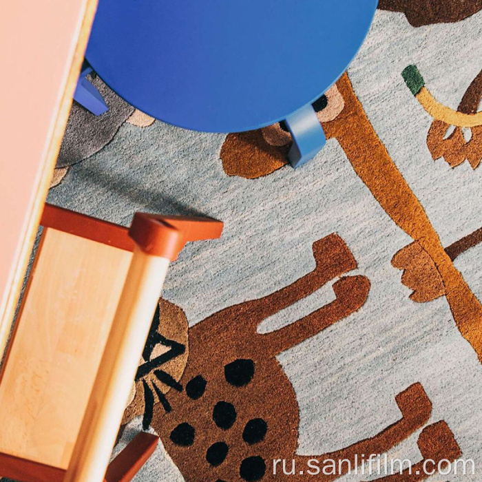 Защитная пленка для ковров из деликатных натуральных волокон